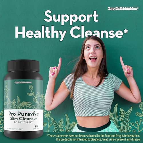 Pro Puravive Slim Cleanse - 90 Day Supply - Our Best Gentle Full Body Detox Cleanse Happy Health MarketplaceBuy Supplements Australia