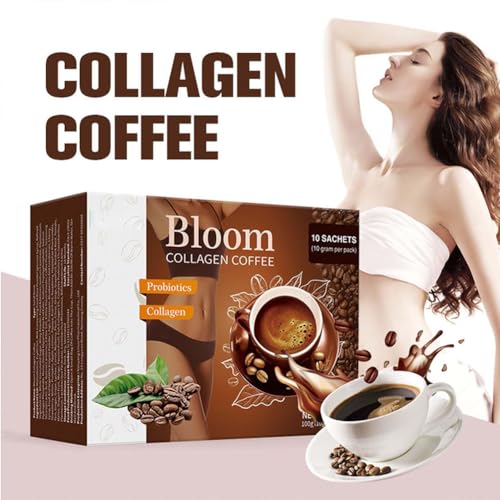 Bloom Collagen Coffee, Collagen Coffee from Japan, Bloom Coffee Collagen HOPASRISEEBuy Supplements Australia