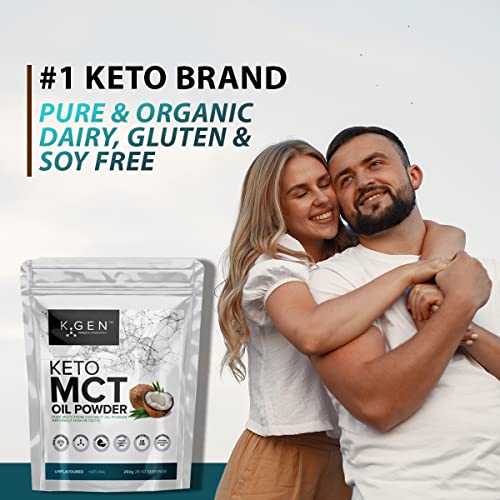 Keto MCT Oil Powder Pure Coconut MCT Keto Coffee Creamer | Premium Quality C8 Easily Absorbed & Digested K GEN ketogenic enhancementBuy Supplements Australia