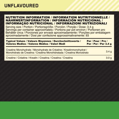 Optimum Nutrition Micronised Creatine Powder, 100% Pure Creatine Monohydrate Powder Optimum NutritionBuy Supplements Australia