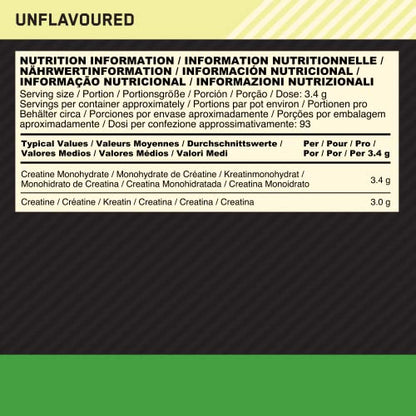 Optimum Nutrition Micronised Creatine Powder, 100% Pure Creatine Monohydrate Powder Optimum NutritionBuy Supplements Australia