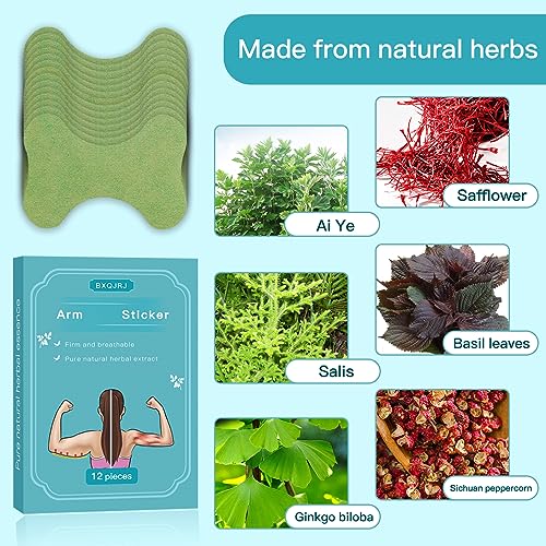 Mugwort Patch - Natural Herbal Patch for Women and Men (12) BXQJRJBuy Supplements Australia