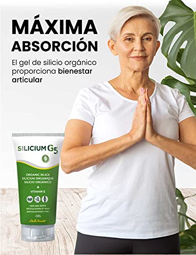 SILICIUM G5 Gel | Transdermal Silica Supplement for Skin Application and Dermal Absorption SILICIUM G5Buy Supplements Australia