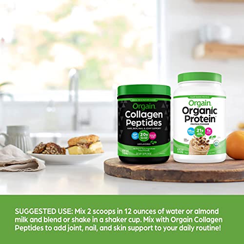 Orgain Organic Vegan Protein Powder, Iced Coffee - 21g Plant Based Protein, Gluten Free OrgainBuy Supplements Australia