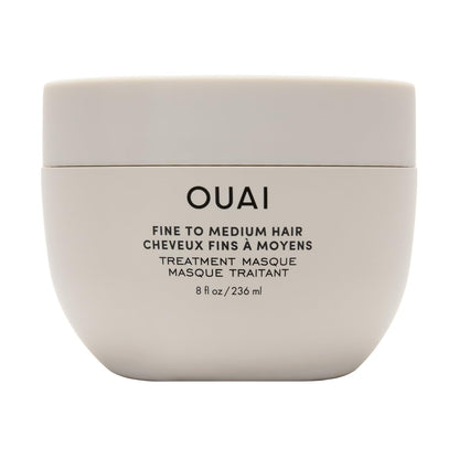 OUAI Fine to Medium Hair Treatment Masque - Hydrating Hair Mask to Help Repair Strands & Increase Shine - With Shea Butter, Keratin and Panthenol - Paraben, Phthalate & Sulfate Free (8 Fl Oz) OUAIBuy Supplements Australia