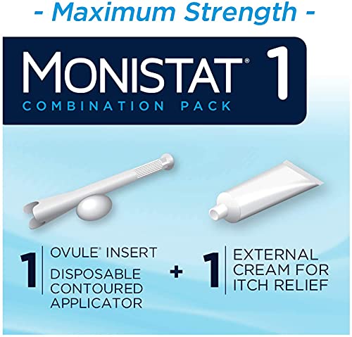 Monistat 1-Day | Day or Night Combination | Yeast Infection Treatment, Prefilled, 1 Pack MonistatBuy Supplements Australia