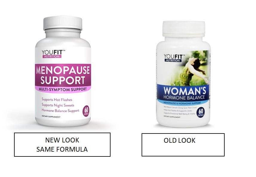 YouFit Nutrition Menopause Relief Capsules for Women - Natural Menopause Supplements for Women - Complete Day and Night Menopause Support - Reduces Hot Flashes, Stress, Night Sweats - 30 Servings YouFit NutritionBuy Supplements Australia