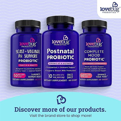 Lovebug Yeast + Vaginal pH Support | Clinically Studied Ingredients for Yeast & UTIs lovebug PROBIOTICSBuy Supplements Australia
