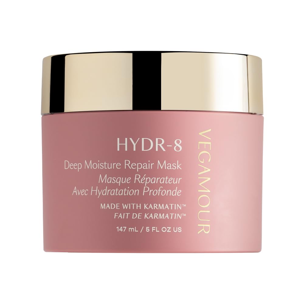 VEGAMOUR HYDR-8 Deep Moisture Repair Mask, Deep Conditioner Hair Mask Formulated Without Sulfates for Dry, Damaged, Frizzy Hair, Floral & Vanilla Scent, 5 fl. oz. VEGAMOURBuy Supplements Australia