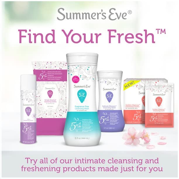 Summer's Eve Cleansing Cloth Simply Sensitive, 3 Count Summer's EveBuy Supplements Australia