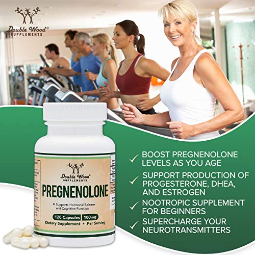 Pregnenolone 100mg per Serving (Converted to Progesterone to Boost Progesterone Double Wood SupplementsBuy Supplements Australia