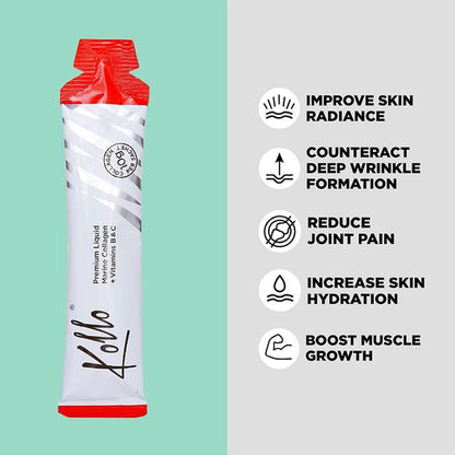 Kollo Premium Marine Collagen Liquid, 10,000 mg - Essential Proteins Collagen Peptides KolloBuy Supplements Australia