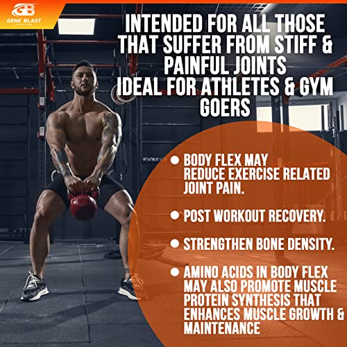 Gene Blast Body Flex, Liquid Joint Supplement w/Hydrolysed Collagen Type1 2 3 Plus Glucosamine GENE BLASTBuy Supplements Australia