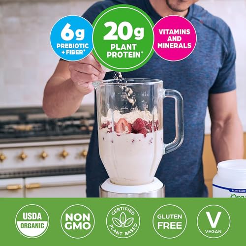 Orgain Organic Vegan Meal Replacement Protein Powder, Vanilla Bean - 20g Plant Based OrgainBuy Supplements Australia
