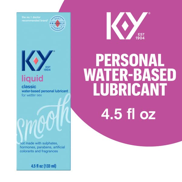 K-Y Liquid Personal Lubricant, Natural Feeling Water Based Lube For Women, Men & Couples K-YBuy Supplements Australia