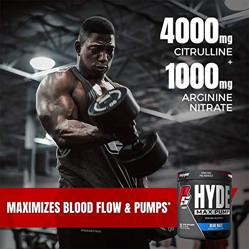 PROSUPPS Hyde Xtreme Blue Razz and Hyde Max Pump Blue Raspberry Bundle