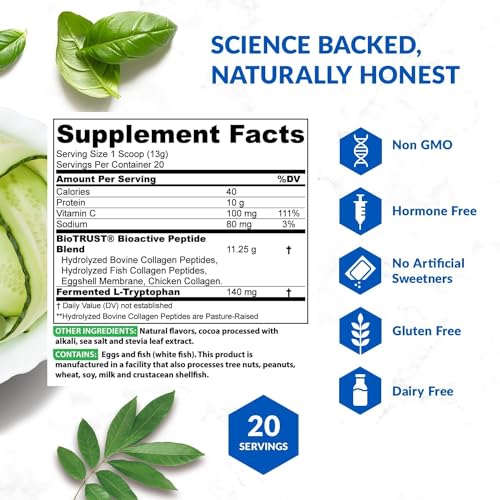 BioTrust Ageless Multi Collagen Peptides Powder – 5 Types (I, II, III, V, X) – Fruit Punch BioTrustBuy Supplements Australia
