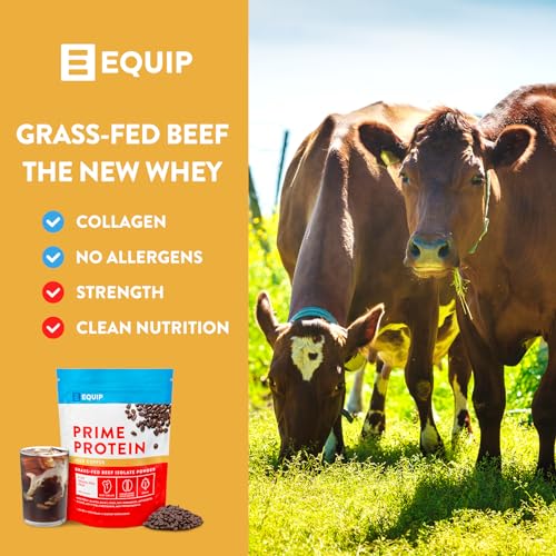 Equip Foods Prime Protein - Grass Fed Beef Protein Powder Isolate - Paleo and Keto EquipBuy Supplements Australia