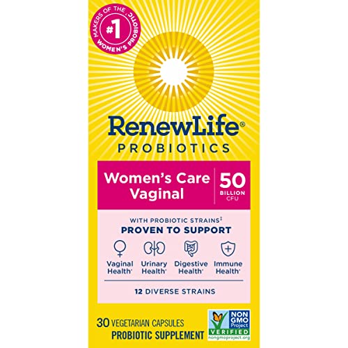 Renew Life Women's Probiotic Capsules, 50 Billion CFU Guaranteed, Supports pH Balance Renew LifeBuy Supplements Australia