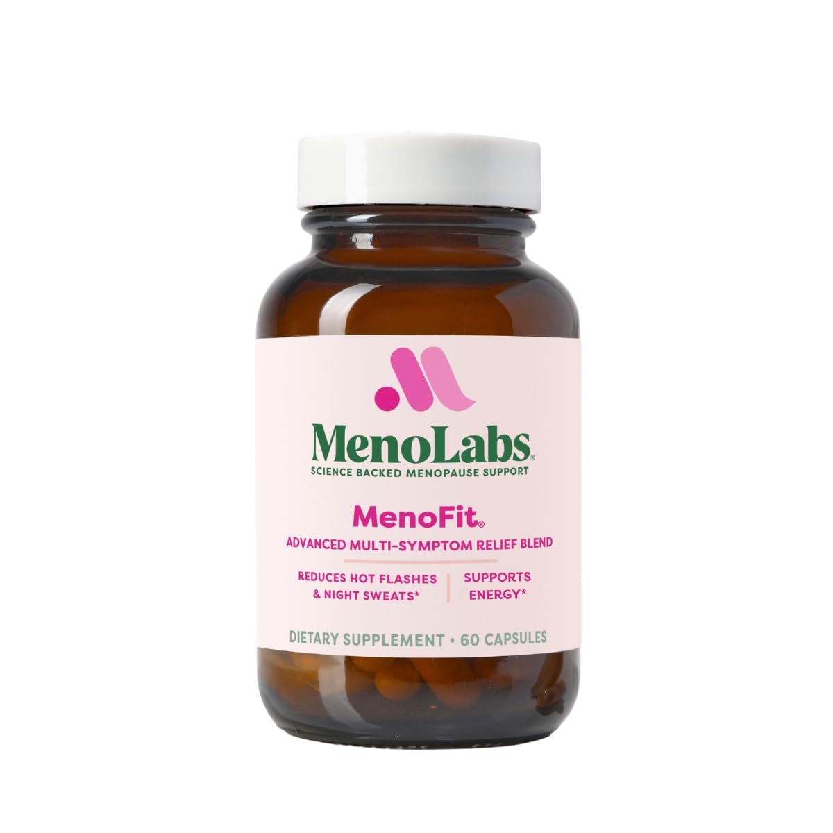 MENOLABS MenoFit, Menopause Supplements for Women - 60 Capsules - Advanced Women’s Probiotic with Vitamins and Red Clover for Gut Health, Hot Flashes and Hormone Balance for Women MENOLABSBuy Supplements Australia