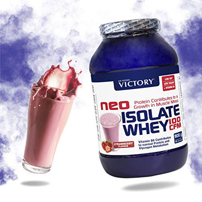 Joe Weider Victory Neo Iso Whey 100CFM 900gr Strawberry; 100% Whey Protein Isolate JOE WEIDER VICTORYBuy Supplements Australia
