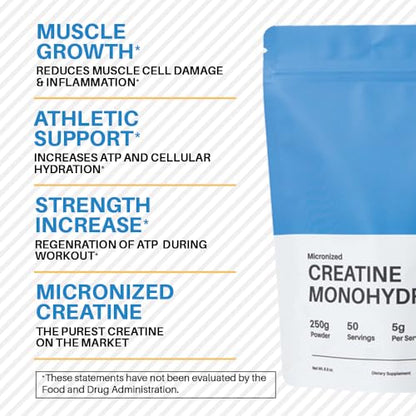 Donson Creatine Monohydrate for Women Booty Gain – 8.8oz Creatine Powder DonsonBuy Supplements Australia