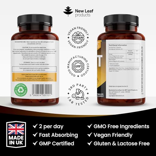 Shilajit Capsules 1400mg 60% Fulvic Acid Pure Shilajit - High Strength Himilayan Shilajit NEW LEAF PRODUCTSBuy Supplements Australia