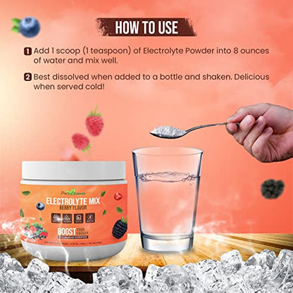 Electrolyte Powder - Refreshing Workout Recovery Electrolytes, Sugar Free, Gluten Free Pride Naturals, IncBuy Supplements Australia