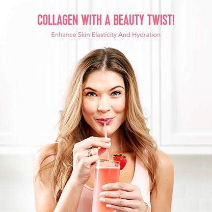 Vital Proteins Beauty Collagen (Strawberry Lemon, Canister) - 120mg of Hyaluronic Acid Vital ProteinsBuy Supplements Australia