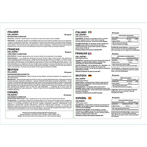 Marine Collagen Type 1 and Type 2 1200mg - 60 Capsules | UK Manufactured PH PROWISE HealthcareBuy Supplements Australia