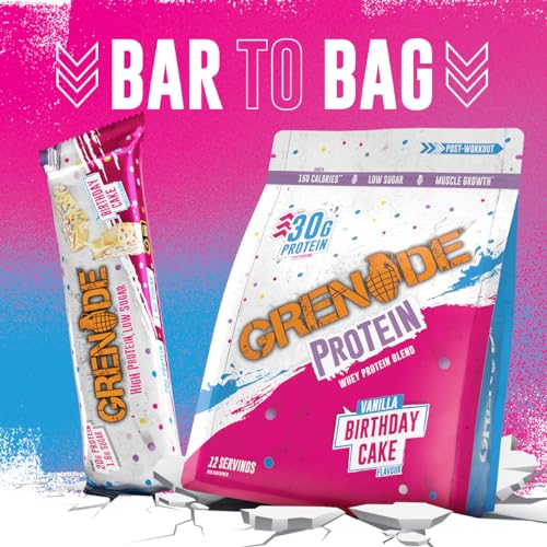 Grenade Protein Powder, Whey Protein Blend with 30g Protein per Serving, High Protein, Low Sugar GrenadeBuy Supplements Australia