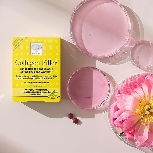 New Nordic Skin Care Collagen Filler 60 Tablets - Reduce The Formation of Wrinkles with Marine Collagen New Nordic LtdBuy Supplements Australia
