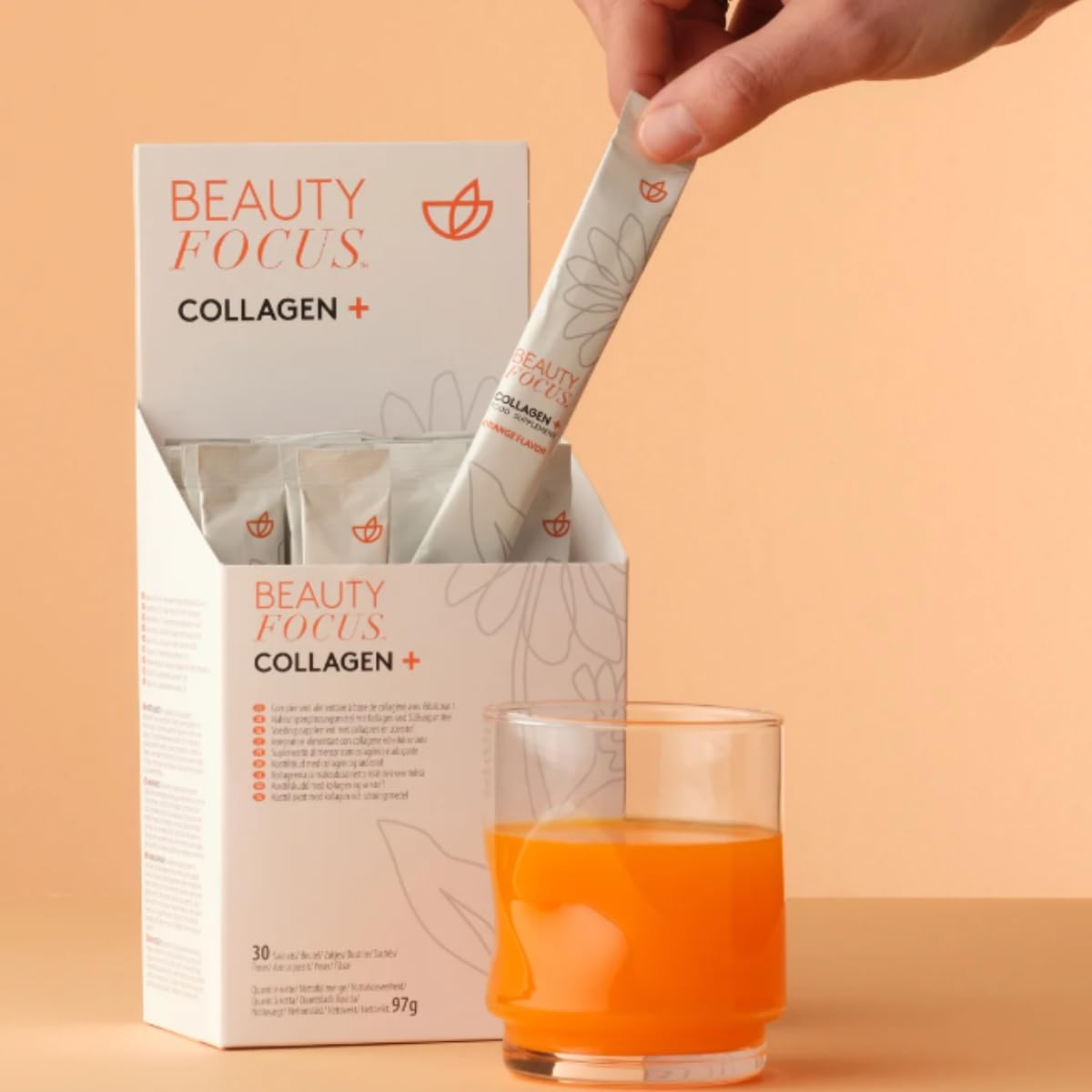 NuSkin Beauty Focus Collagen+ 30 sachets are Highly Digestible Collagen GenericBuy Supplements Australia