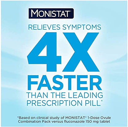 Monistat 1-Day | Day or Night Combination | Yeast Infection Treatment, Prefilled, 1 Pack MonistatBuy Supplements Australia