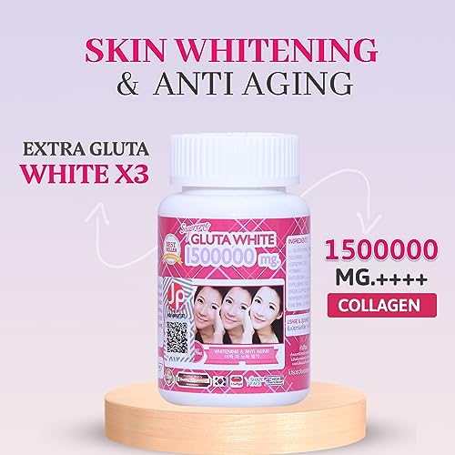 Supreme Gluta White 1500000mg for Skin Lightening, Skin Moisturizer, Collagen Stimulator Healthy Supreme Gluta WhiteBuy Supplements Australia