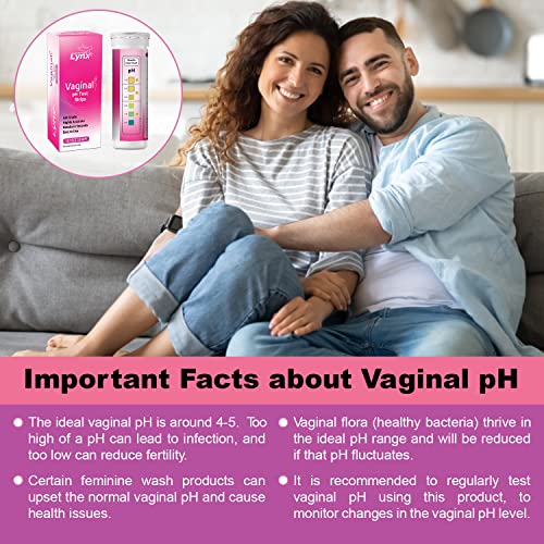 5-Minute Vaginal pH Test Kit for Women - 50 Premium-Quality Vaginal Heath pH Test Strips Included Leaping LynxBuy Supplements Australia