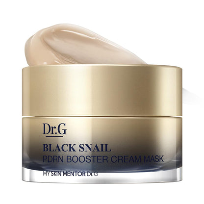 Dr. G Black Snail PDRN Booster Cream Mask - Enhanced Black Snail Mucin with PDRN for Firming, Moisturizing, Smooth Skin Texture - Korean Skin Care - Overnight & Wash-Off Face Mask - 1.69 fl oz Dr.G buy supplements Au