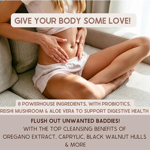 SACRALMOON Candida Cleanse - 8 Cleansing Ingredients for Digestive Support and Feminine Care SACRALMOONBuy Supplements Australia