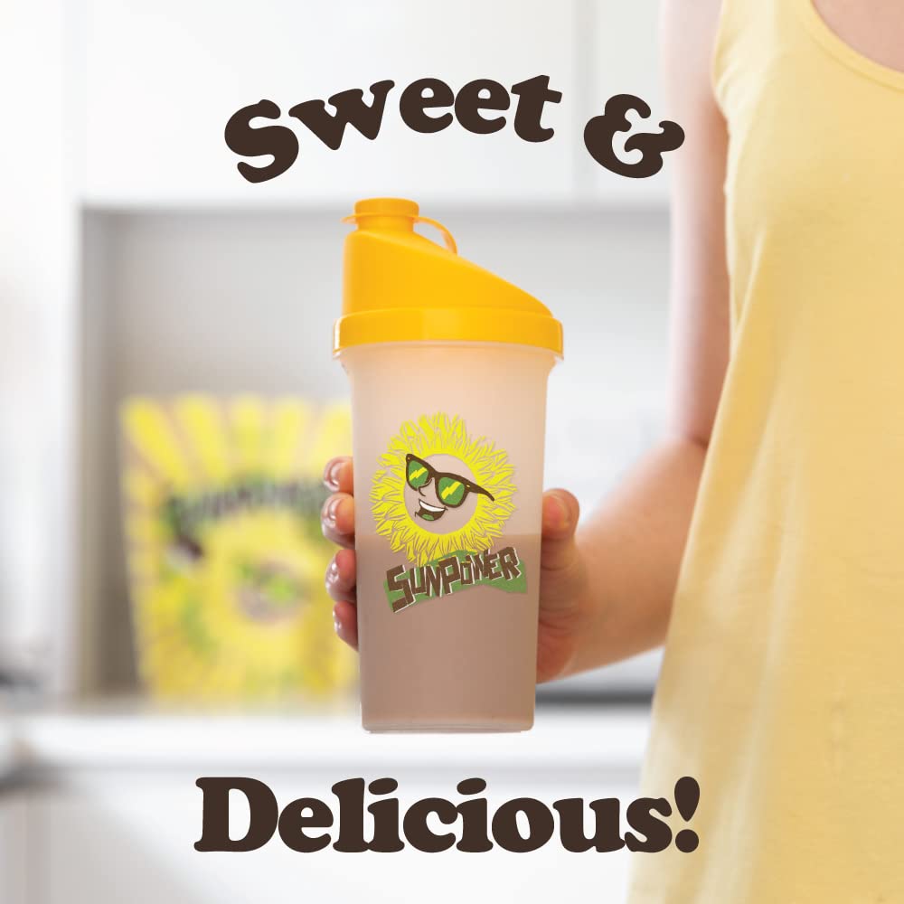SunPower Vegan Protein Powder - 21g Plant Protein per Serving - Pea, Sunflower SunPowerBuy Supplements Australia