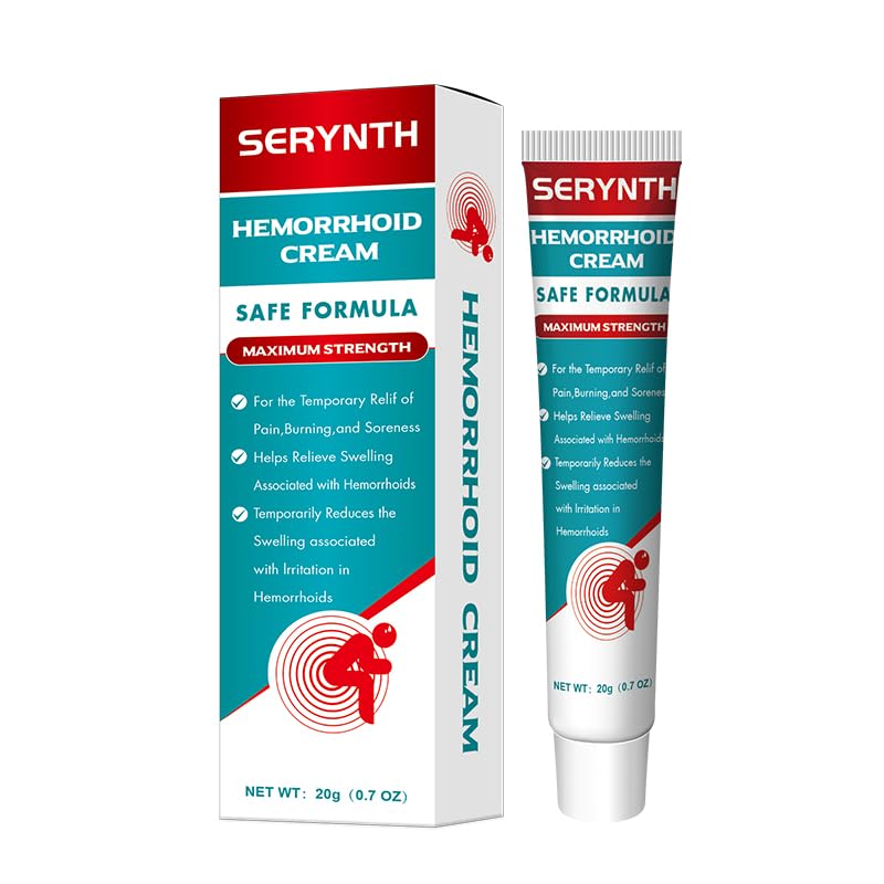 Hemorrhoid Cream for Men and Women, with Lidocaine and Phenylephrine HCl, Provides Fast Relief from hemorrhoid discomfort. Naturally formulated for Hemorrhoids and fissures (0.7 oz) AnisxBuy Supplements Australia