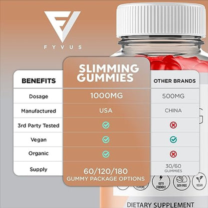 Slimming Gummies It Works for Weight Loss with Apple Cider Vinegar Itworks Its Slim Keto FyvusBuy Supplements Australia