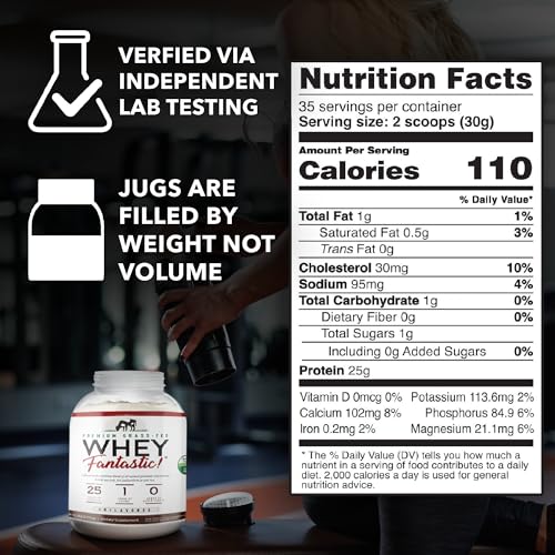 Whey Fantastic - Unflavored - 100% Natural Grass Fed Whey Protein Powder - Unique 3 Fantastic NutritionBuy Supplements Australia
