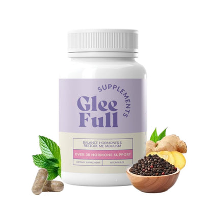 GleeFull Over 30 Hormone Support - Menopause Supplements for Women - Hormone Support for Women GLEEFULL SUPPSBuy Supplements Australia