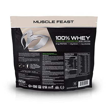 Muscle Feast 100% Grass-Fed Whey Protein, Pastured Raised Hormone Free All Natural Muscle FeastBuy Supplements Australia