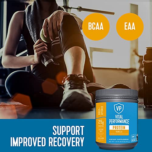 Vital Performance Protein Powder, 25g Lactose-Free Milk Protein Isolate Casein & Whey Vital ProteinsBuy Supplements Australia