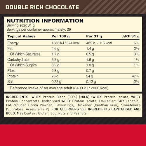 Optimum Nutrition Gold Standard Whey Protein, Muscle Building Powder with Naturally Occurring Optimum NutritionBuy Supplements Australia
