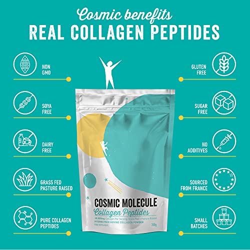 Cosmic Molecule UK's 1st 20,000mg Collagen Peptides Powder 350G (up to 35 Servings) Cosmic MoleculeBuy Supplements Australia