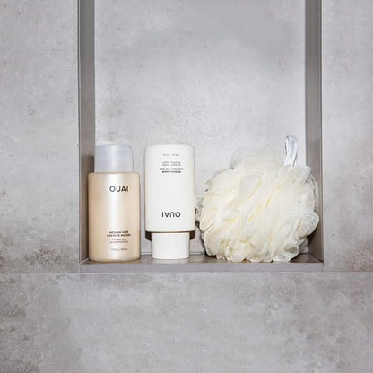 OUAI Medium Hair Shampoo & Conditioner Set, Travel Size - Hydrating Shampoo & Conditioner - With Coconut Oil, Babassu, Kumquat Extract & Keratin - Sulfate, Paraben & Phthalate Free (3 Oz) OUAIBuy Supplements Australia