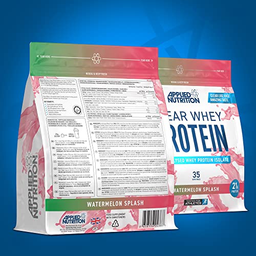 Applied Nutrition Clear Whey Isolate - Whey Protein Isolate, Refreshing High Protein Powder Applied NutritionBuy Supplements Australia
