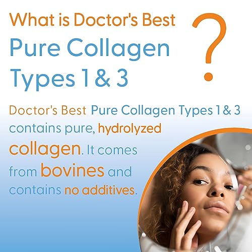 Doctor's Best, Pure Collagen Type 1 and 3 (Collagen Type 1 and 3), 200g Powder Doctor's BESTBuy Supplements Australia